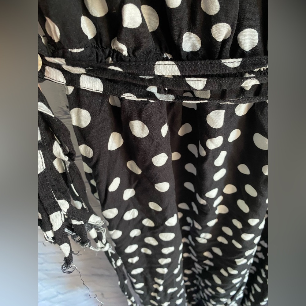 Polka Dot Jumpsuit - Picture 2 of 4